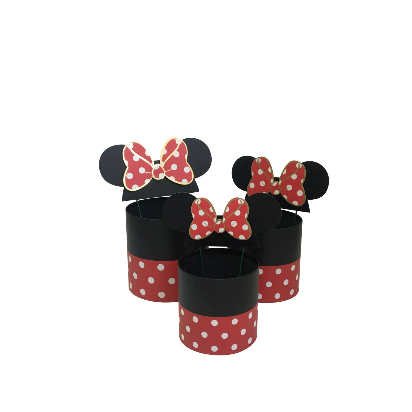 Set of 3 Mouse Inspired Flower Boxes