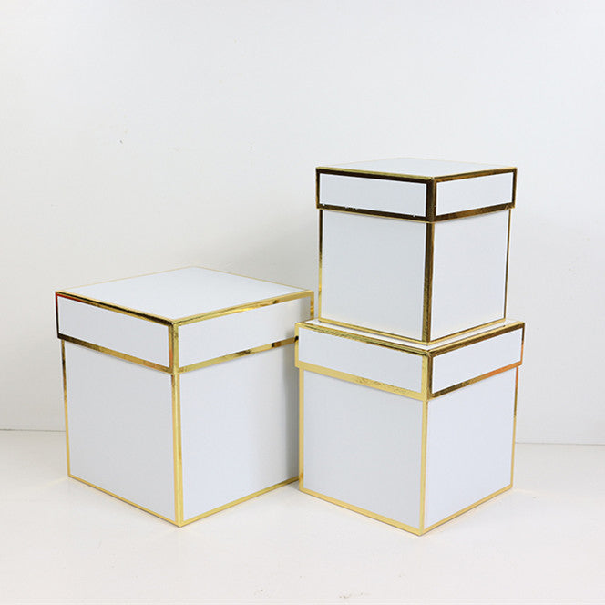 Set of 3 Square Flower Boxes