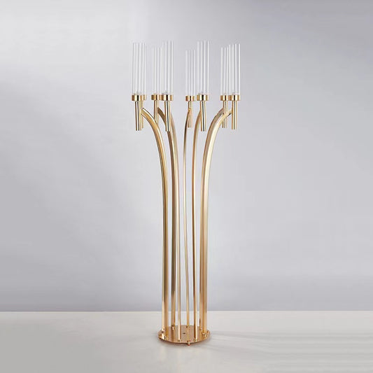 Gold candelabra